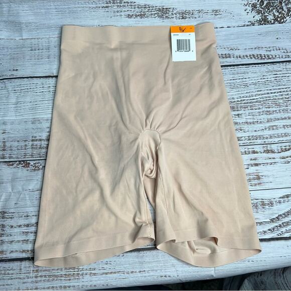 Maidenform Small Cover Your Bases Smoothing Shapewear Slip Short - Picture 3 of 10